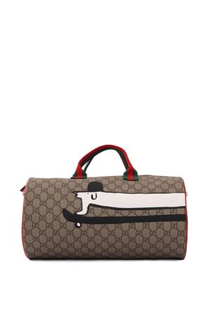 brown leather bag GUCCI KIDS | 793849FAERY9776
